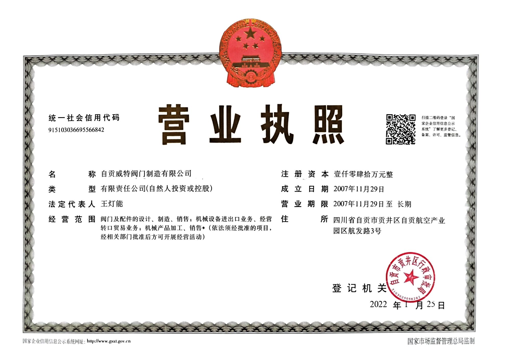 Business License For Corporation